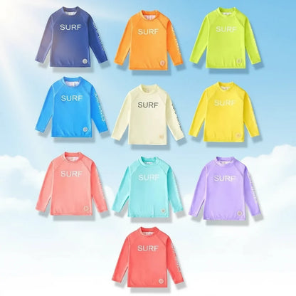 SunShield – Protective & Soft – Kids' Surf Shirt with Long Sleeves and UPF 50+