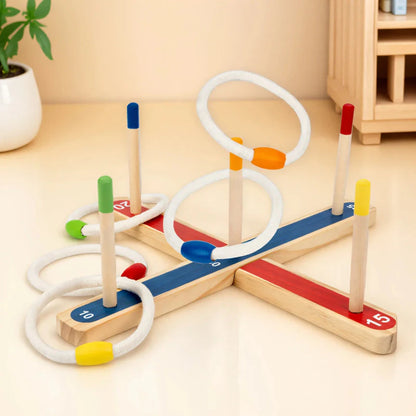 Montessori Ring Toss Game – Active & Educational – Ring Toss Game