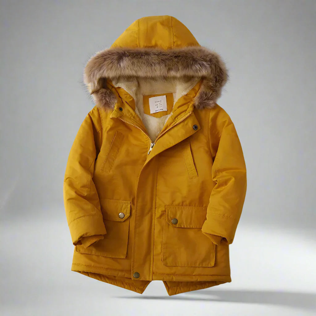 CozyTrend – Elegant & Warm – Parka Winter Jacket with Fur Collar
