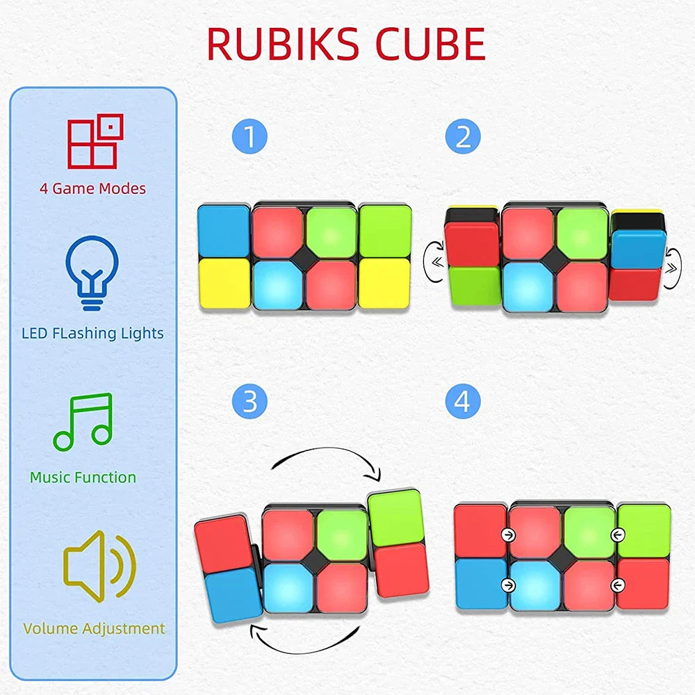 Puzzle Flip Pro™ - Puzzle Fun & Music in Your Palm - Puzzle Cube