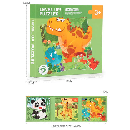 Magnetic Puzzle Book™ – Animal Friends Fun – Magnetic Puzzle Book