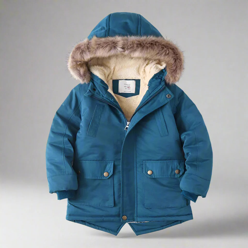 CozyTrend – Elegant & Warm – Parka Winter Jacket with Fur Collar