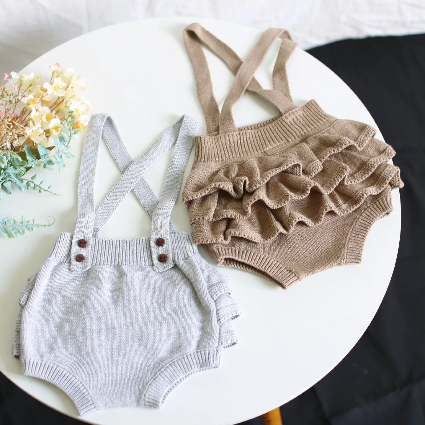 Mini Fashion™ - Cute Knitted Baby Romper