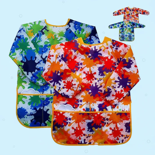 Kids Paint Smock | Water Repellent | Long Sleeves Comfortable Design