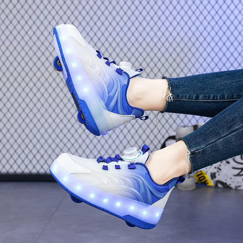 Light-Up Skate Shoes – LED & Comfortable – Light-Up Roller Sneakers