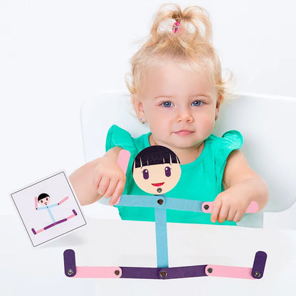 PlayGrow - Growing Through Play - Montessori Puzzle Athlete