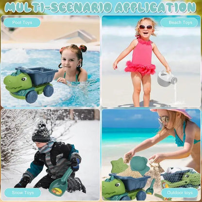 Beach Dino Set™ – Build Your Castle – Dinotruck Beach