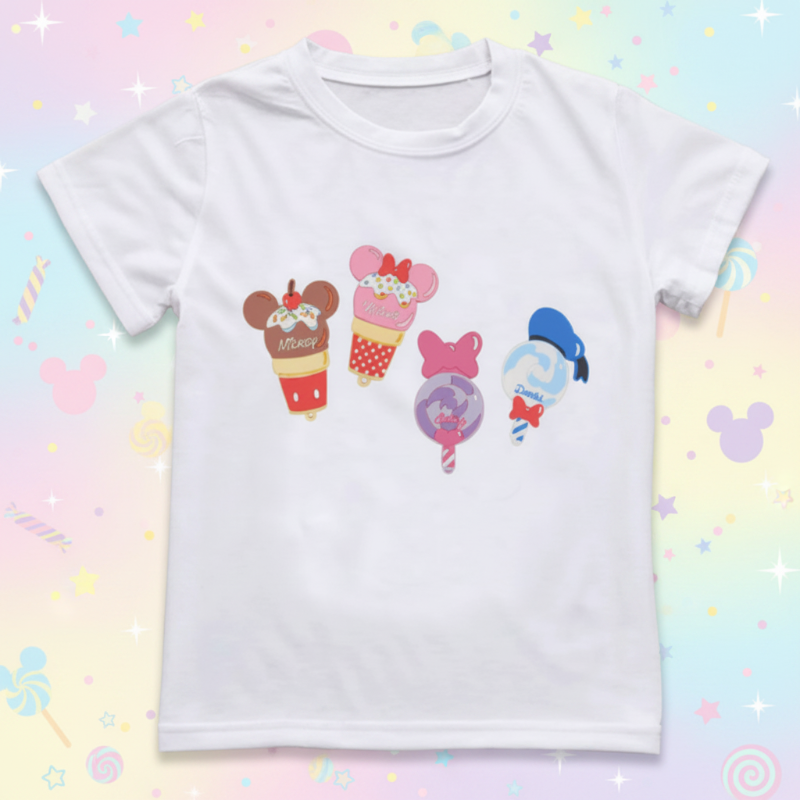 Boys & Girls Summer Tee – Comfort & Playful – Fun Print Kids T-shirt