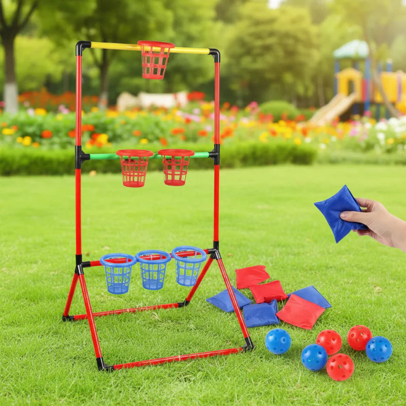 Sandbag Toss Game – Interactive & Outdoor – Bean Bag Game Set