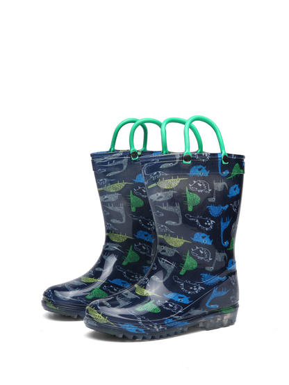 RainySteps – Easy & Waterproof – Rain Boots with Print & Loop