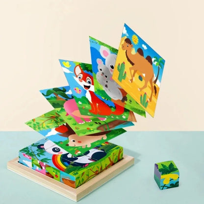 CubePuzzle – Fun & Educational – 3D Wooden Block Puzzle