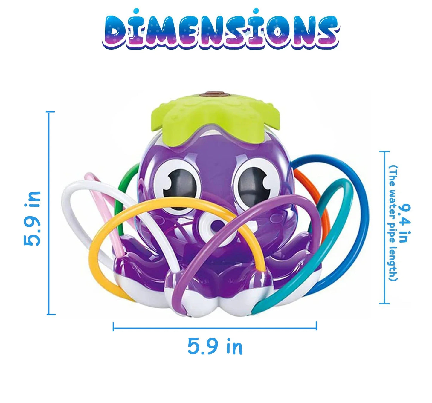 Octopus Sprinkler™ – Fun Splash Octopus – Garden Sprinkler