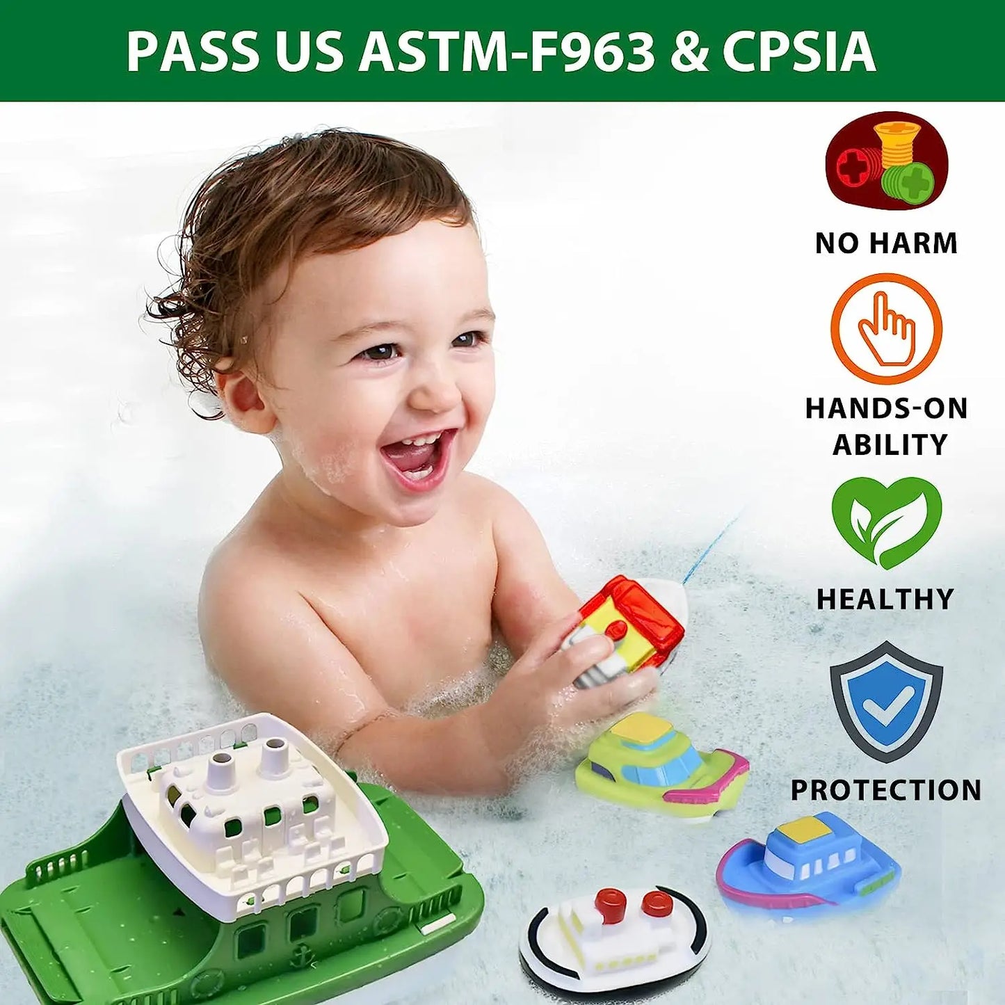 Mini Ferry™ - Splash & Play - Water Play Toy Boat