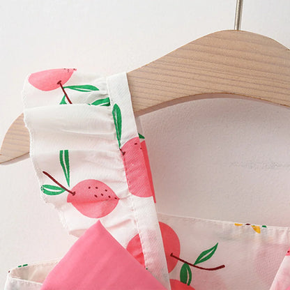 Mini Fashion™ – Sweet & Summery – Fruit Dress (incl. FREE straw hat)