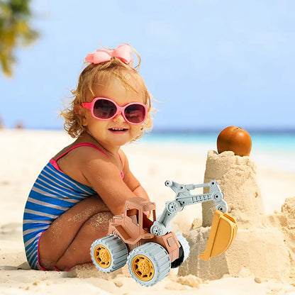 Sand Truck Set™ – Outdoor Digging Fun – Sandbox Trucks