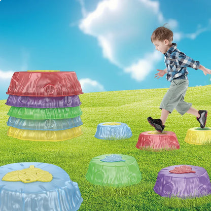 Crossing Stones™ - Jumping & Balancing - Glowing Balance Stones