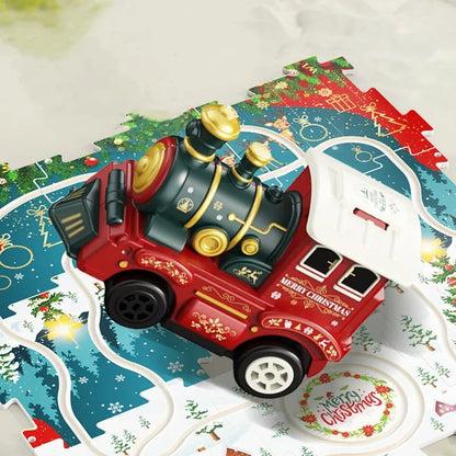 DIY Xmas Train Track™ - Build Your Own Christmas Wonderland - Christmas Train Puzzle