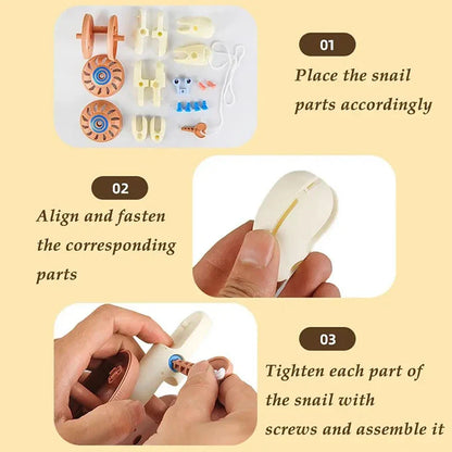 Snail Toy™ - Snail on the Go - Pull Toy