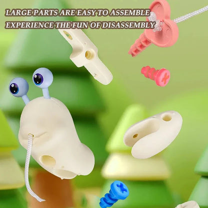 Snail Toy™ - Snail on the Go - Pull Toy