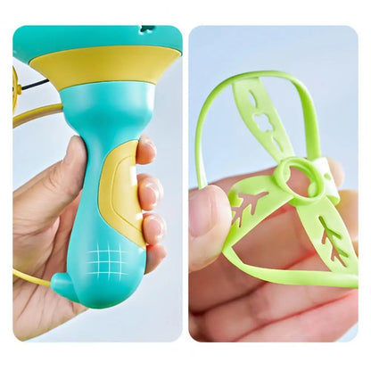 Flying Disc Set™ - Launching and Laughing - Frisbee Catapult