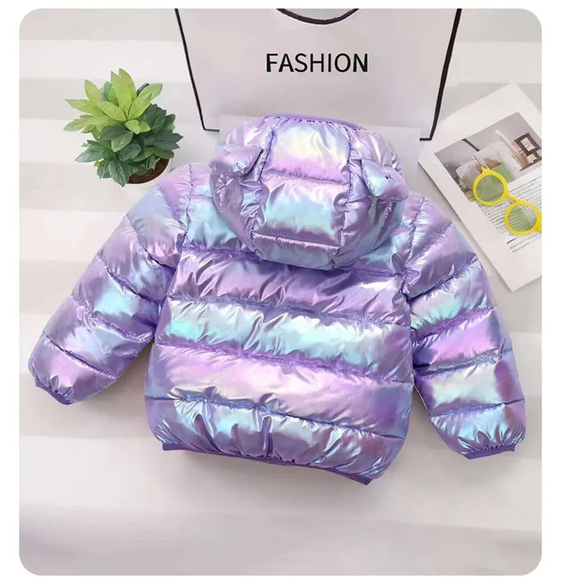 CuddleCoat – Thick Padded Jacket with Bear Hood