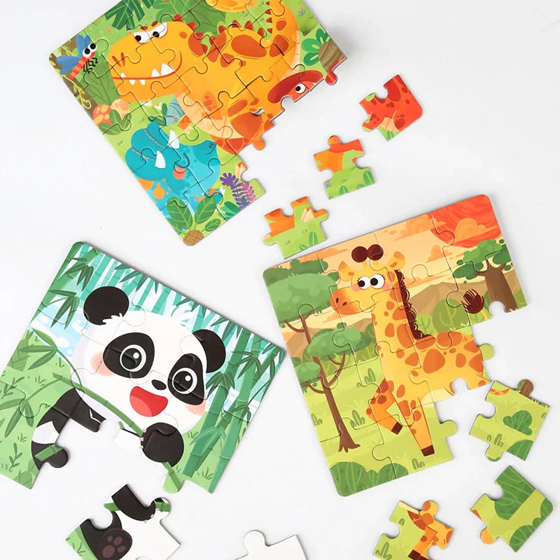 Magnetic Puzzle Book™ – Animal Friends Fun – Magnetic Puzzle Book