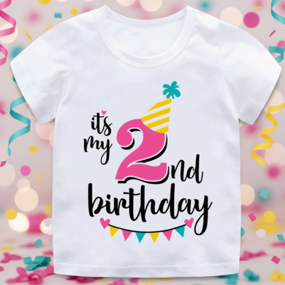 Birthday Graphic Tee – Cute & Breezy – Birthday Kids T-shirt