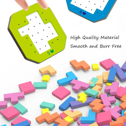 Colorful Tangram Puzzle™ - Creative & Educational - Tangram Puzzle