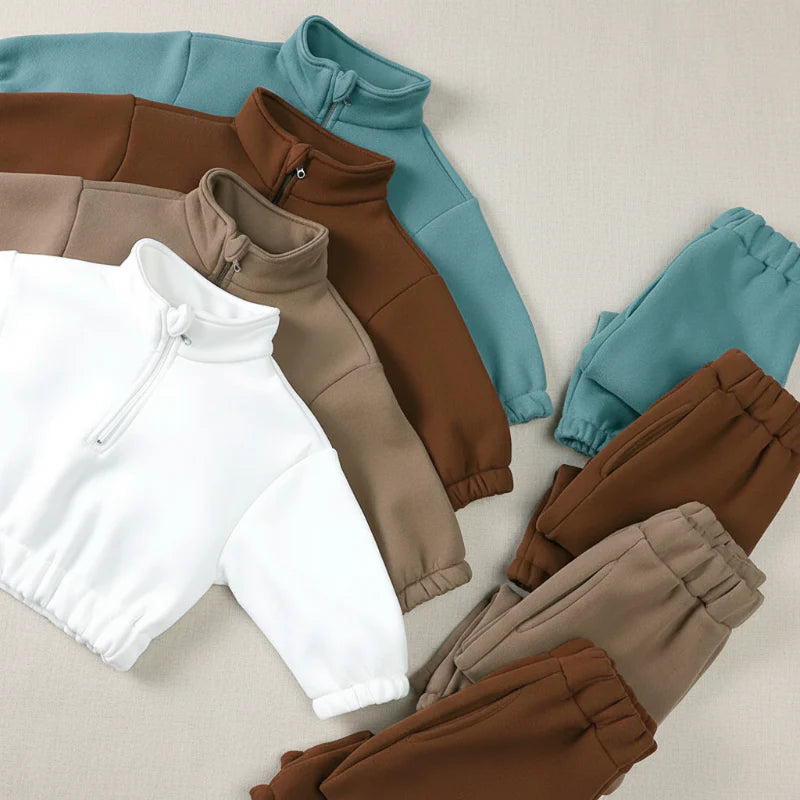 Winter Tracksuit – Warm & Comfort – Winter Kids Clothing Set