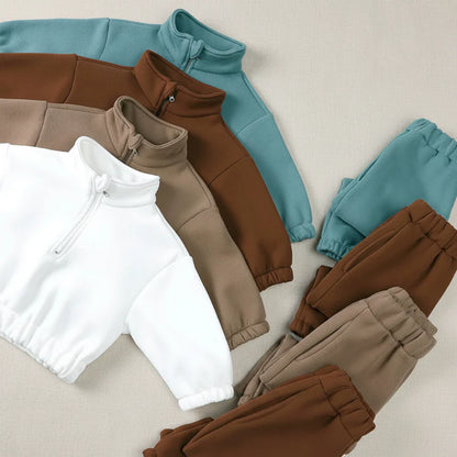 Winter Tracksuit – Warm & Comfort – Winter Kids Clothing Set