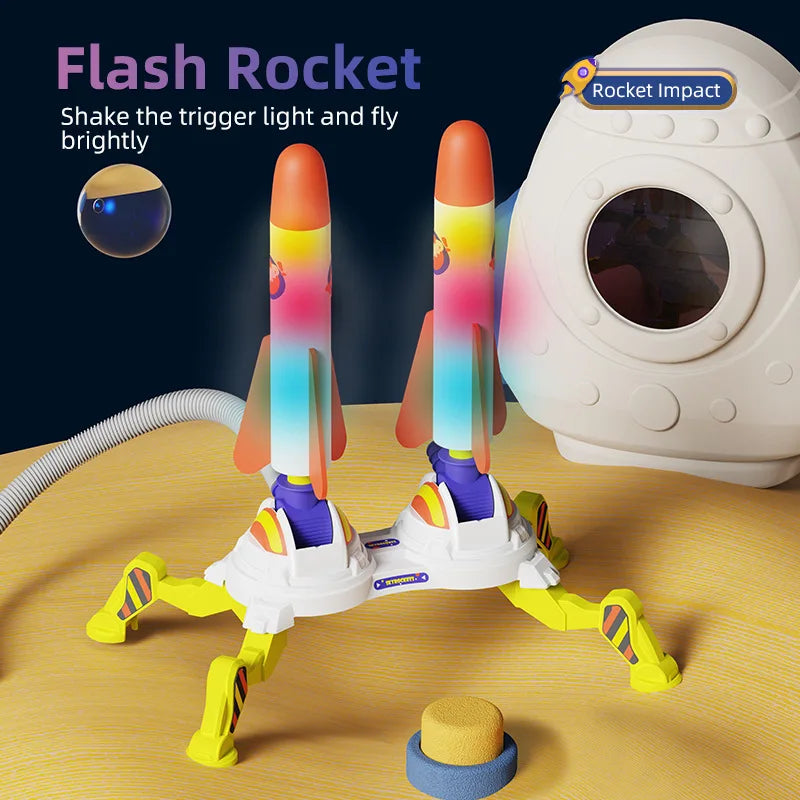 Air Rocket - Spring & Launch - Rocket Toy
