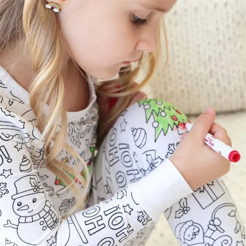 DIY Pajama Set™ – Color & Dream – Colorful Children's Pajama Set