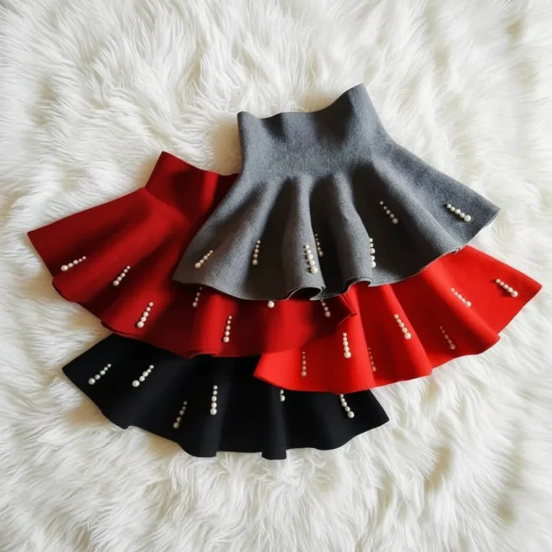 Girls Knitted Skirt – Comfort & Style – Kids Skirt