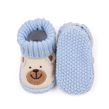 Mini Fashion – Knitted Baby Slippers (3-6 months)