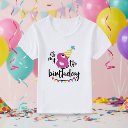 Birthday Graphic Tee – Cute & Breezy – Birthday Kids T-shirt