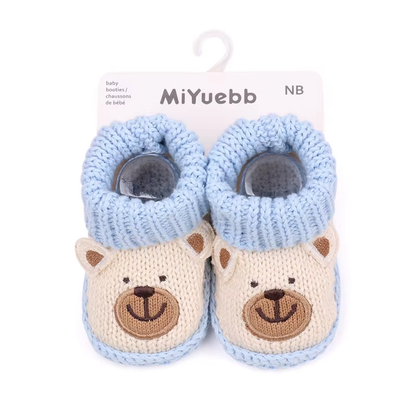 Mini Fashion – Knitted Baby Slippers (3-6 months)
