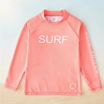SunShield – Protective & Soft – Kids' Surf Shirt with Long Sleeves and UPF 50+