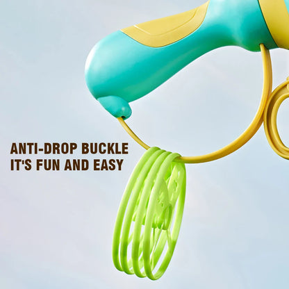 Flying Disc Set™ - Launching and Laughing - Frisbee Catapult