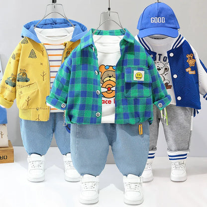 Mini Fashion™ - Toddler & Adventure - 3-Piece Clothing Set