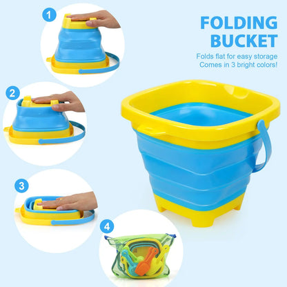 Foldable Bucket™ - Foldable Holiday Fun - Collapsible Bucket