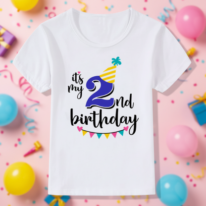 Birthday Graphic Tee – Cute & Breezy – Birthday Kids T-shirt
