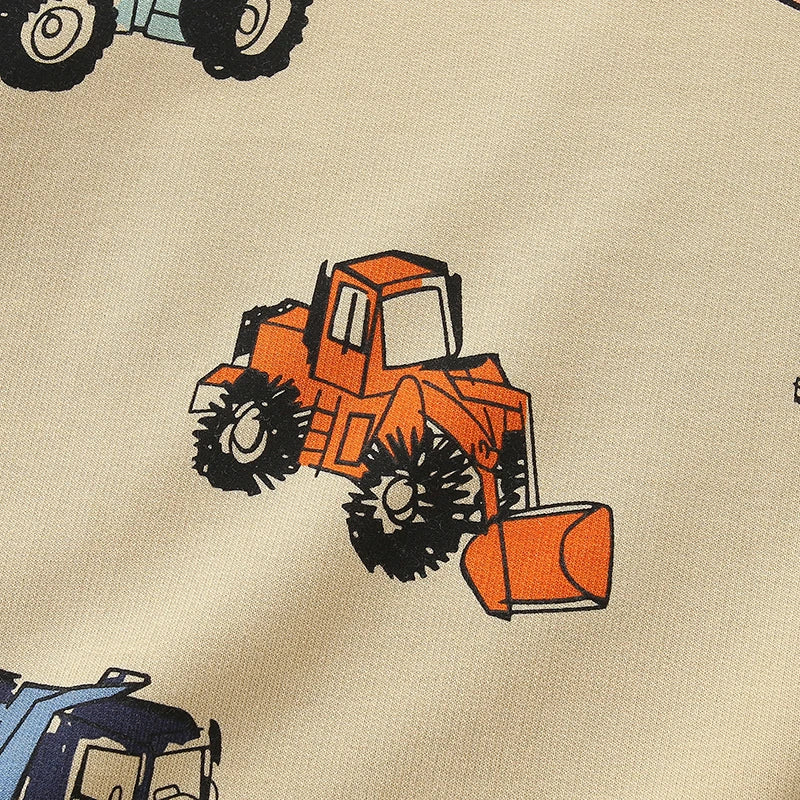 TruckTales – Soft & Warm – Sweater with Colorful Construction Vehicles
