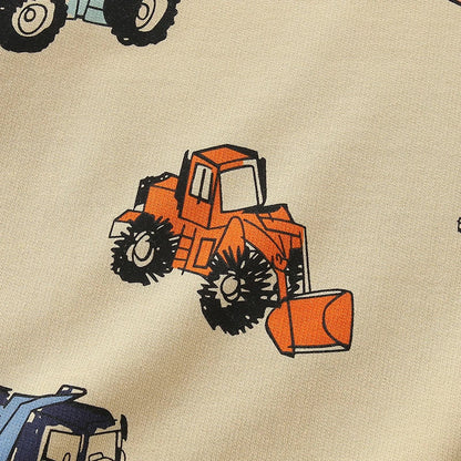 TruckTales – Soft & Warm – Sweater with Colorful Construction Vehicles