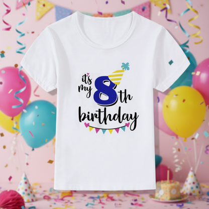 Birthday Graphic Tee – Cute & Breezy – Birthday Kids T-shirt