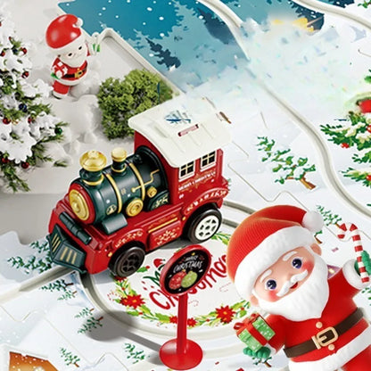 DIY Xmas Train Track™ - Build Your Own Christmas Wonderland - Christmas Train Puzzle