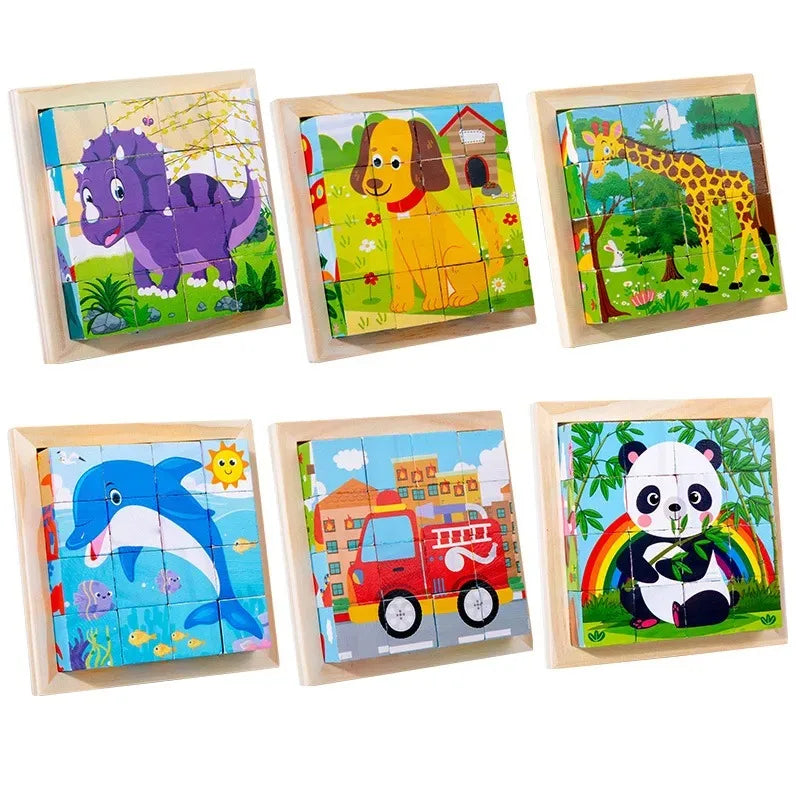 CubePuzzle – Fun & Educational – 3D Wooden Block Puzzle