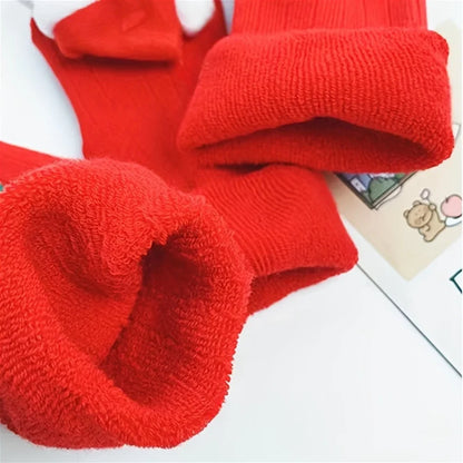 BabyClaus – Thick & Comfortable – Winter Christmas Socks with Santa