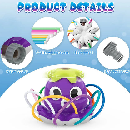 Octopus Sprinkler™ – Fun Splash Octopus – Garden Sprinkler