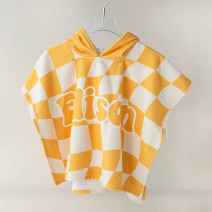 Personalized Hooded Towel – Soft & Unique – Personalized Children's Bathrobe