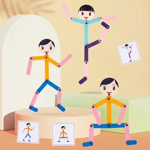 PlayGrow - Growing Through Play - Montessori Puzzle Athlete